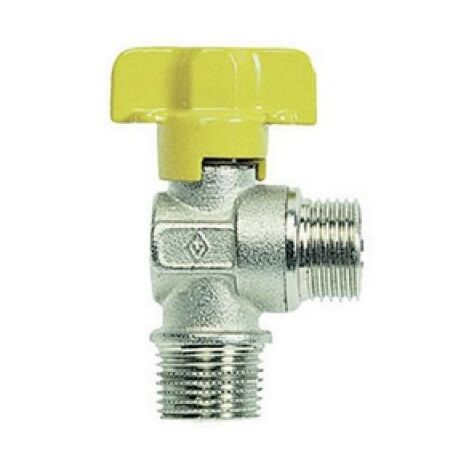 RUBINETTO A SFERA PER GAS SQUADRA MM 1/2