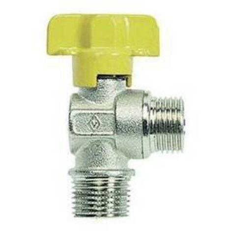 RUBINETTO A SFERA PER GAS SQUADRA MM 1/2" DN 10