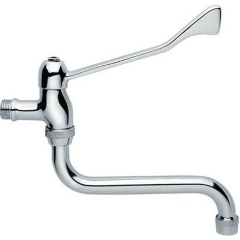 RUBINETTO A SNODO CON LEVA CLINICA 1/2 IDRAL