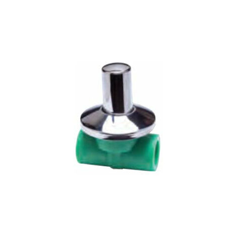 Rubinetto A Vitone Con Cappuccio In Ppr  - ø mm.20x1/2"