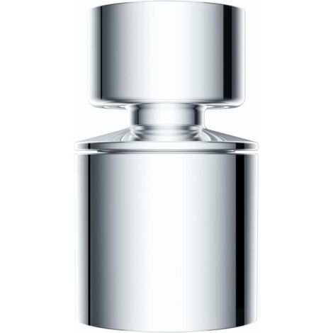 Rubinetto aeratore da 22 mm per risparmio acqua da cucina, doppia funzione, rotazione di 360 gradi con 5 adattatori