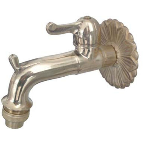 Rubinetto Artistico Per Fontana A Sfera Impero Domus Ottone 1/2M - 1 Pz