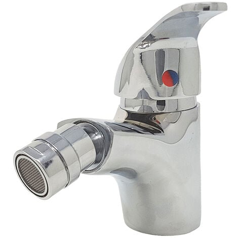 Rubinetto Bagno Bidet Miscelatore Grigio Silver Testa Mobile Orientabile 8406
