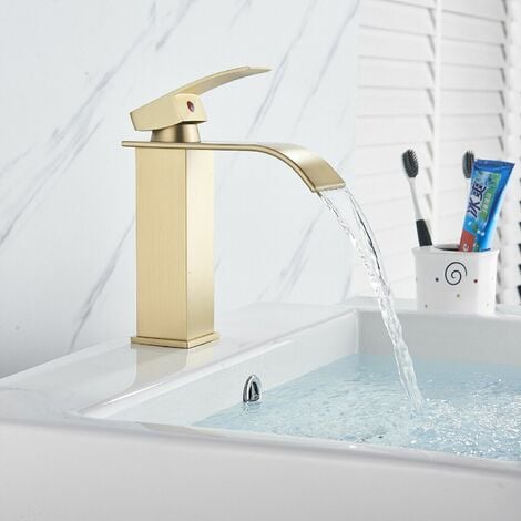 Miscelatore lavabo cascata