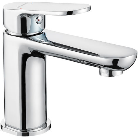 Rubinetto Per Lavandino Ottone.Rubinetto Bagno Lavabo Miscelatore Per Lavandino Con Aeratore Rubinetti Monocomando Moderno Ottone Cromato Xbs11003