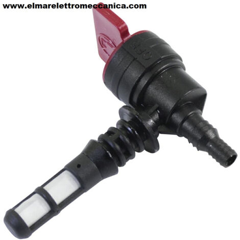 Rubinetto benzina a incastro per foro diametro 11 mm 350022
