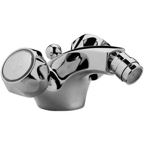 Rubinetto bidet con scarico automatico Paffoni serie Danubio DA135CR  Cromato - Ottone