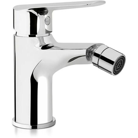 Rubinetto bidet cromato Artis Punta+ incluso di piletta