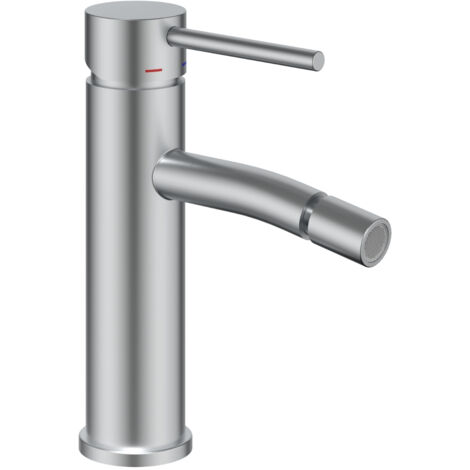 Rubinetto bidet monocomando jazz ottone montaggio rapido nickel spazz e piletta