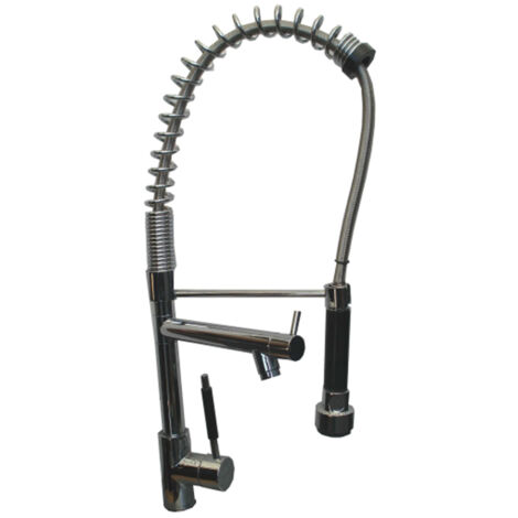 Rubinetto canna flessibile e doccetta estraibile miscelatore monocomando per lavello