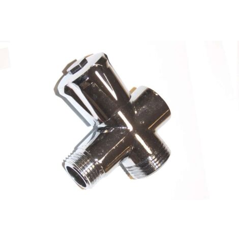Rubinetto carico lavatrice a 3 vie 1/2" - 1/2" - 3/4"