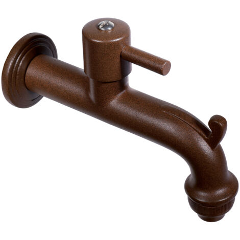Rubinetto Colorato per Fontana da Giardino in Ottone Belfer RUB/023 Ruggine