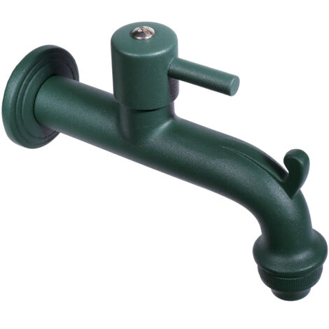 Rubinetto Colorato per Fontana da Giardino in Ottone Belfer RUB/023 Verde