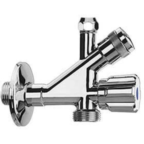 Rubinetto Combinato Lavatrice Con Filtro - 1/2x3/4 ø mm.10