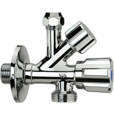 RUBINETTO COMBINATO SOTTOLAVABO - LAVATRICE 1/2 x 3/4