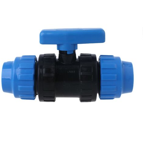 GNCGARDEN Rubinetto con raccordo in PE 40mm, rubinetto di arresto per tubazioni agricole e alimentari. Offerta esclusiva