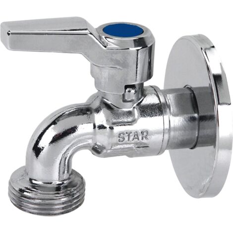 Rubinetto cromato per lavatrice / lavastoviglie STAR 1/2" 1720C404