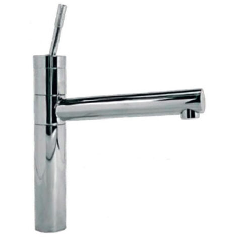 Rubinetto Cucina Miscelatore Monocomando Lavello in Ottone Vercelli Cromato