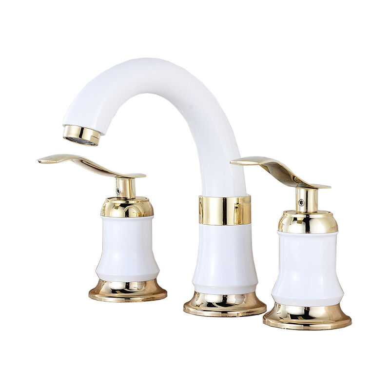 Rubinetto da bagno Set lavabo in tre pezzi in