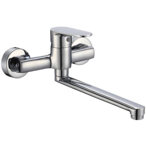 Rubinetto da cucina a parete PANA Inox