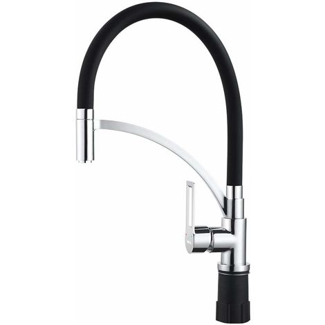 Rubinetto A Collo Di Cigno.Rubinetto Da Cucina A Rubinetto A Collo Di Cigno In Ottone Con Doccetta Estraibile Maniglia A Leva Singola Foro Singolo Bocca Girevole Certificazione Ktw Manuale Tedesco Incluso 2865qi8g Arde F