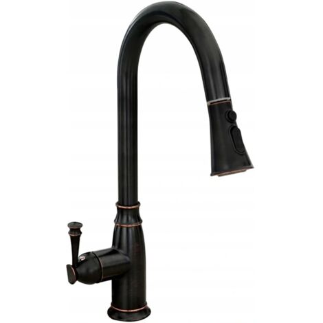 RUBINETTO DA CUCINA DECO NERO PULITO SKU REA-B0182
