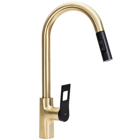 RUBINETTO da CUCINA REA SOUL GOLD BLACK