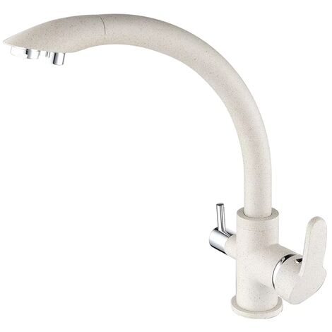 Rubinetto da cucina Shurity 340 3 vie 3/8” Granito Avena