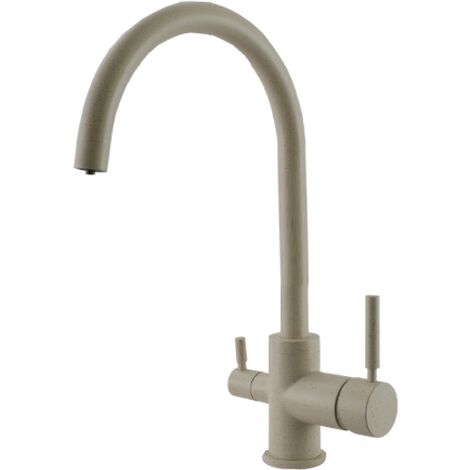 Rubinetto da cucina Shurity 350 3 vie 3/8” Granito Avena