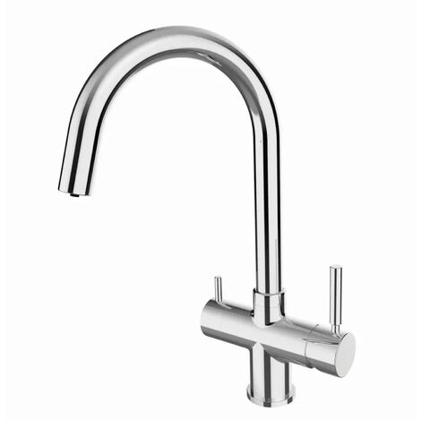Rubinetto da cucina Shurity 410 4 vie 3/8″ Cromo