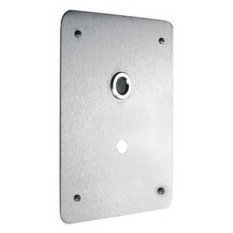 RUBINETTO DA INCASSO A FOTOCELLULA PER ORINATOIO Misura: Alim. Batteria 6V - Cromo