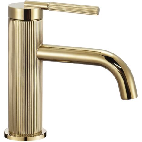 RUBINETTO DA LAVABO REA ARGON GOLD LOW