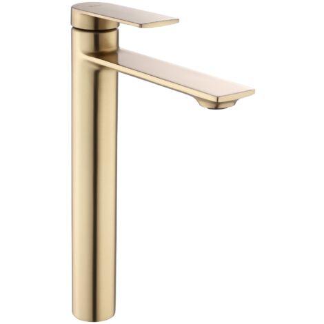 RUBINETTO DA LAVABO REA MY1902-21GG STORM HIGH BRUSH GOLD