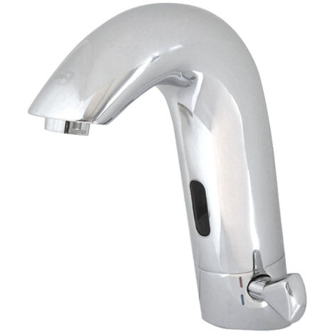 RUBINETTO ELETTRONICO PER LAVABO A FOTOCELLULA Cromo