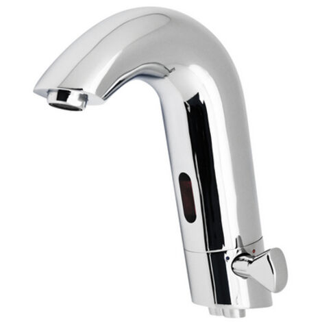 RUBINETTO ELETTRONICO PER LAVABO A FOTOCELLULA- Cromo- DH- pezzi 1