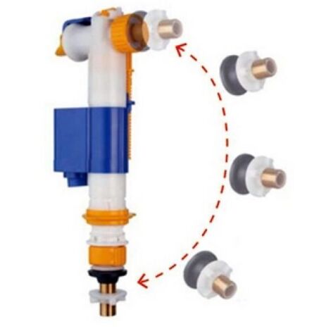 RUBINETTO GALLEGGIANTE MOD. IVC 100 PER CASSETTE IN CERAMICA 3/8
