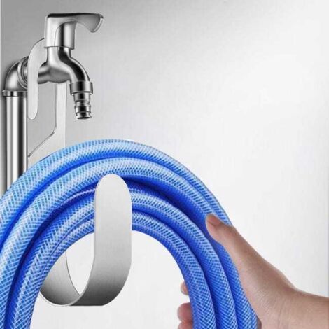 Rubinetto in acciaio inossidabile 304, porta tubo da giardino per esterni, resistente alla ruggine, facile da installare