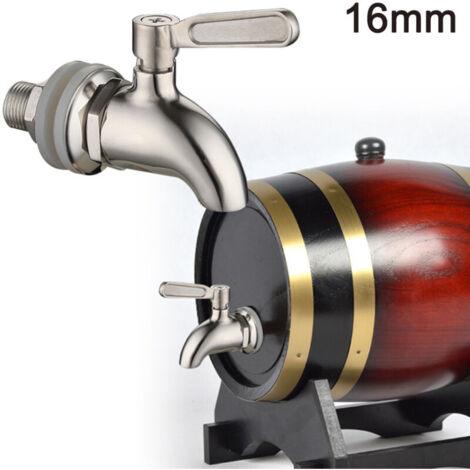 Rubinetto in acciaio inox per distributori di bevande, rubinetto di ricambio per distributori d'acqua e filtri