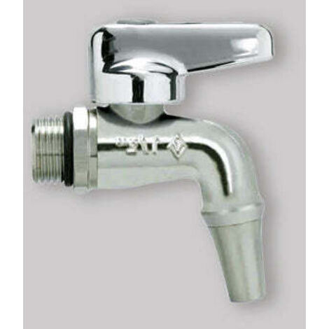 Rubinetto In Ottone Per Contenitori Acciaio Per Olio Bugatti 3/8" Dn 10