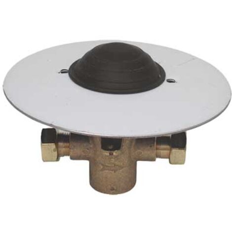 Rubinetto incasso a pedale pavimento piastra mm 120  M.c.m.