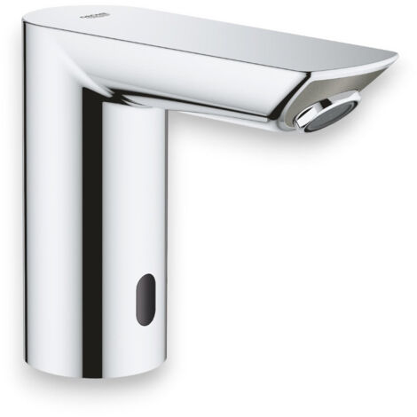 Rubinetto intelligente a fotocellula per lavabo bagno con batteria esterna 6V Bau Cosmopolitan E Grohe