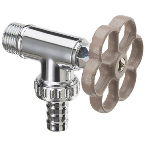 Rubinetto Laterale per Fontana da Giardino Stile Idrante Belfer RUB/014 Tortora
