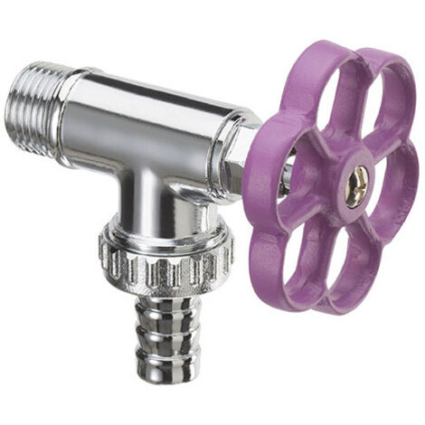 Rubinetto Laterale per Fontana da Giardino Stile Idrante Belfer RUB/014 Viola