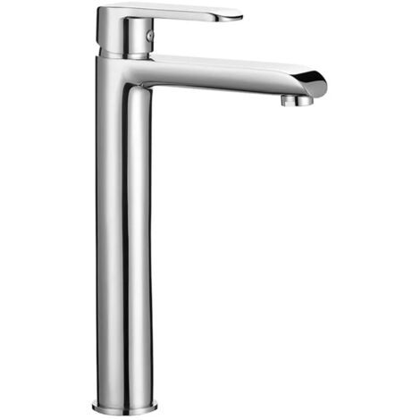 Rubinetto lavabo alto cromato serie Dalila