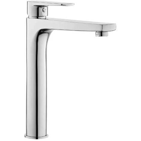 Rubinetto lavabo alto cromato serie Erika