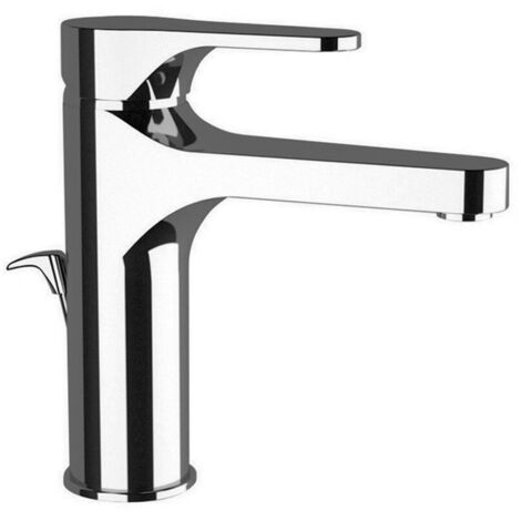 Rubinetto lavabo alto in ottone cromato di Rubinetterie Mariani Linea Surf
