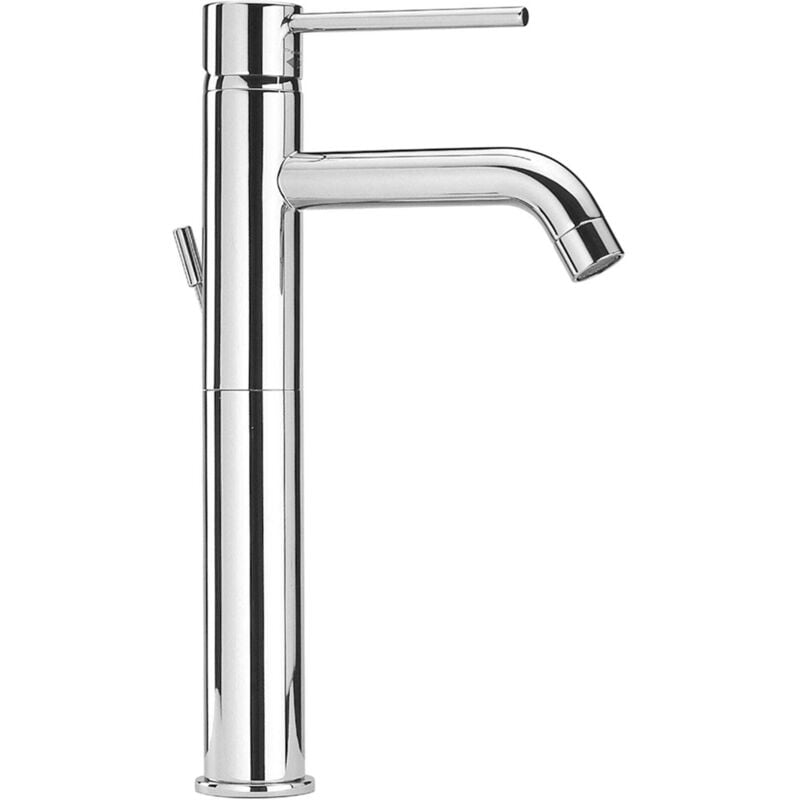 Kiamami Valentina - Robinet Lavabo Haut Mitigeur Chromé Poignée Ronde