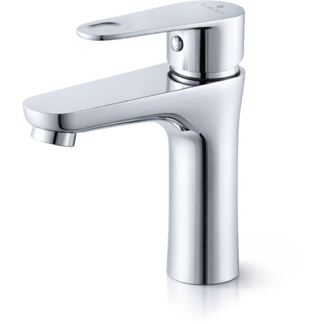 Rubinetto lavabo basso bagno miscelatore monocomando cromato SOLARI