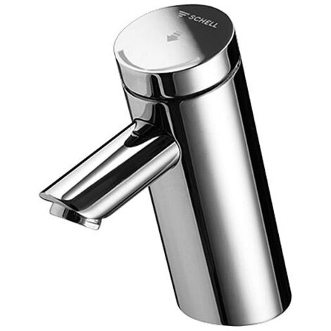 Rubinetto lavabo cromato Schell Puris sc-M con chiusura automatica