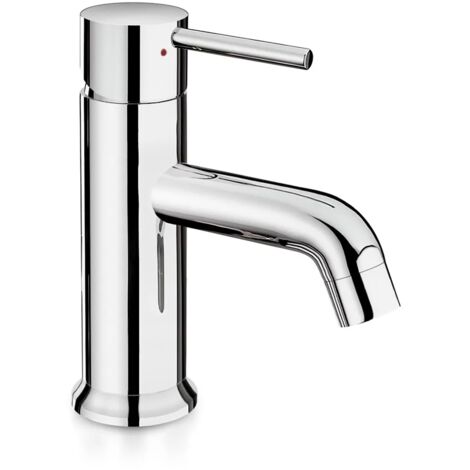 Rubinetto lavabo cromato serie Manola incluso di piletta